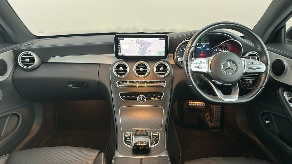 Mercedes-Benz C Class Coupe Silver #13
