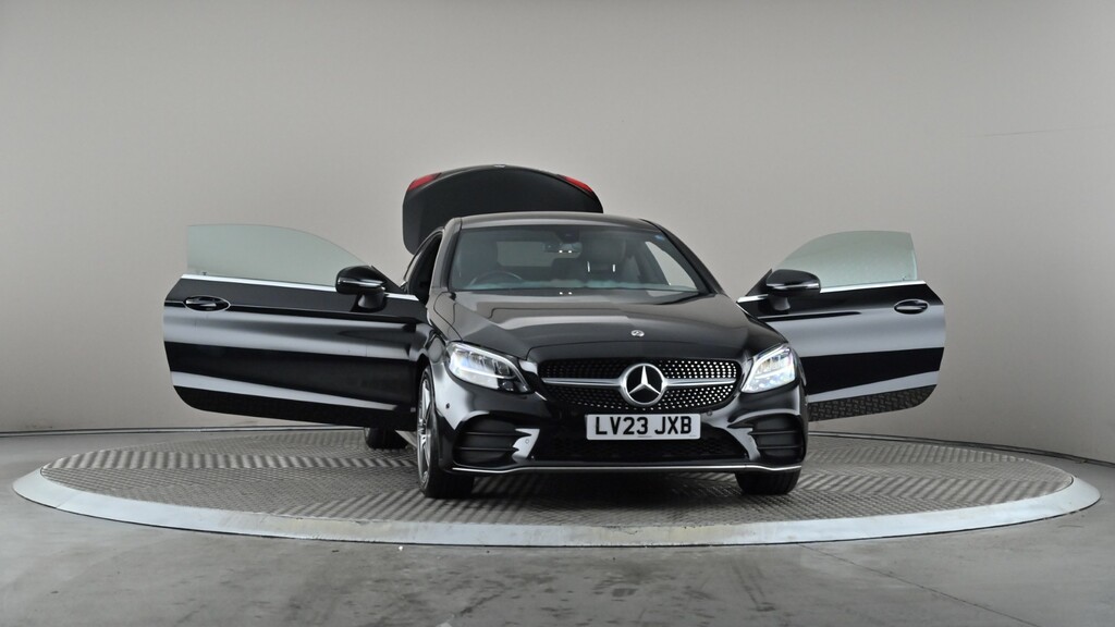 Mercedes-Benz C Class Coupe Silver #8