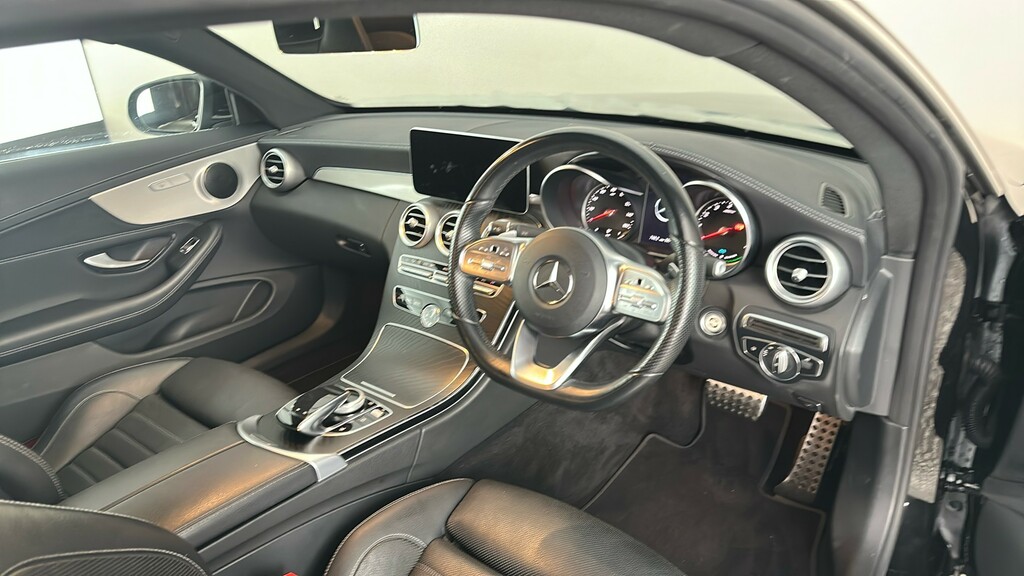Mercedes-Benz C Class Coupe Silver #31