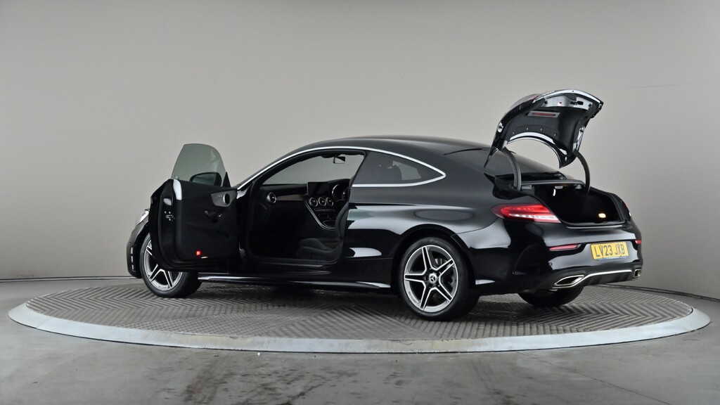 Mercedes-Benz C Class Coupe Silver #10