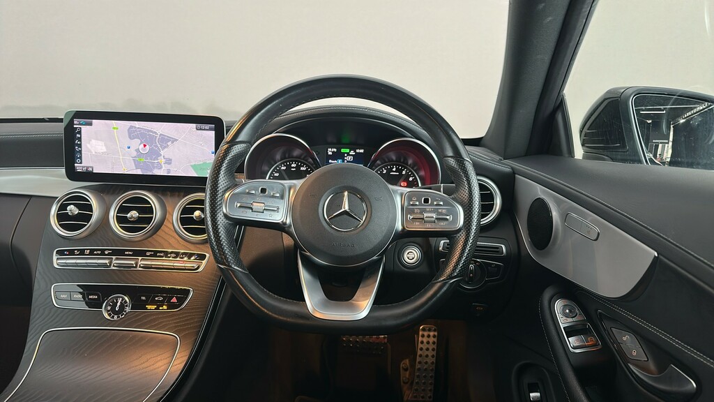 Mercedes-Benz C Class Coupe Silver #14