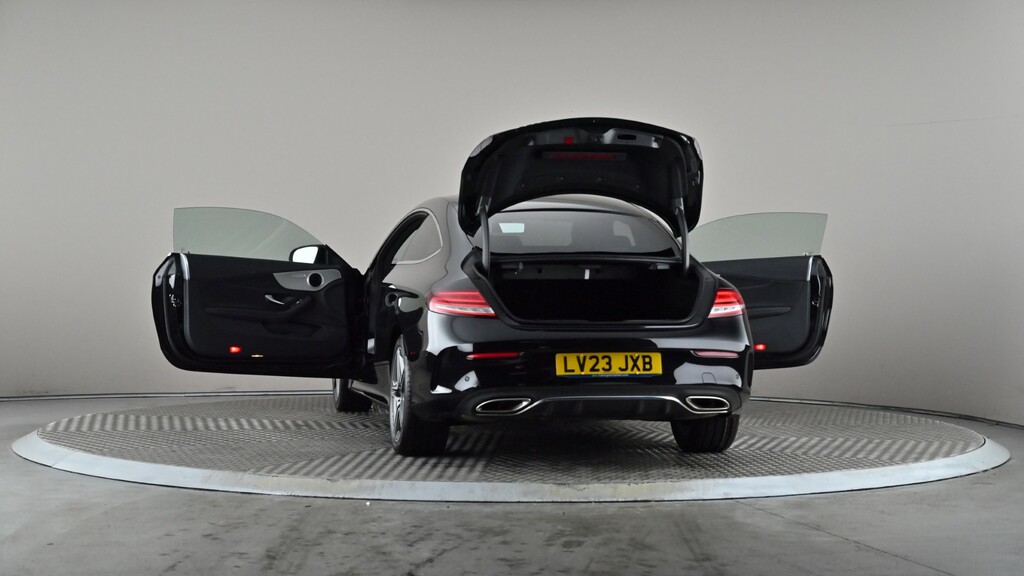 Mercedes-Benz C Class Coupe Silver #11