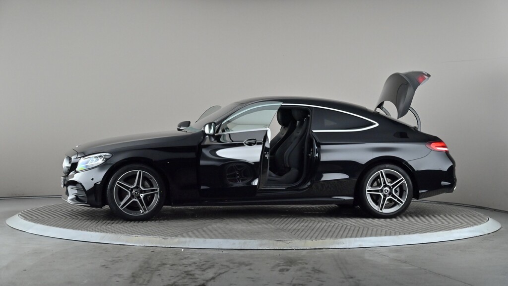 Mercedes-Benz C Class Coupe Silver #9