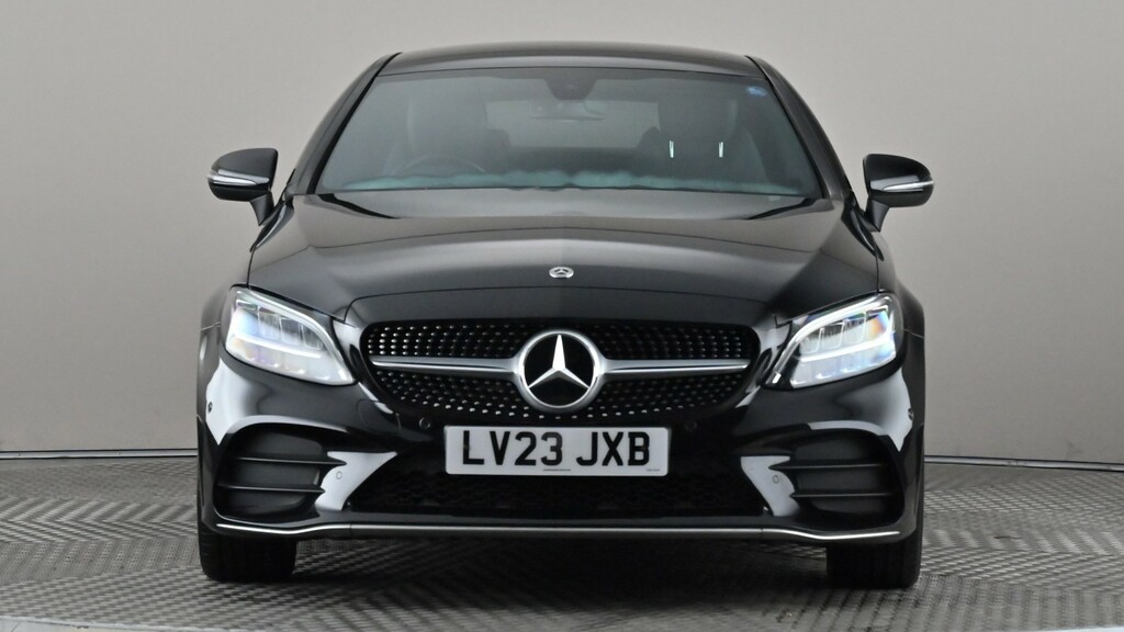 Mercedes-Benz C Class C200 Amg Line Edition 9G-tronic Black #2