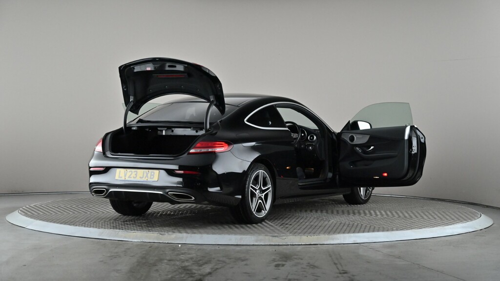Mercedes-Benz C Class Coupe Silver #12