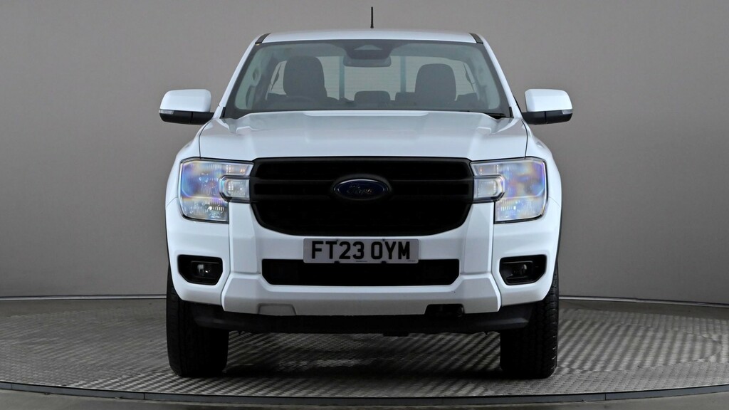 Ford Ranger Pick Up Double Cab Xlt 2.0 Ecoblue 170 White #2