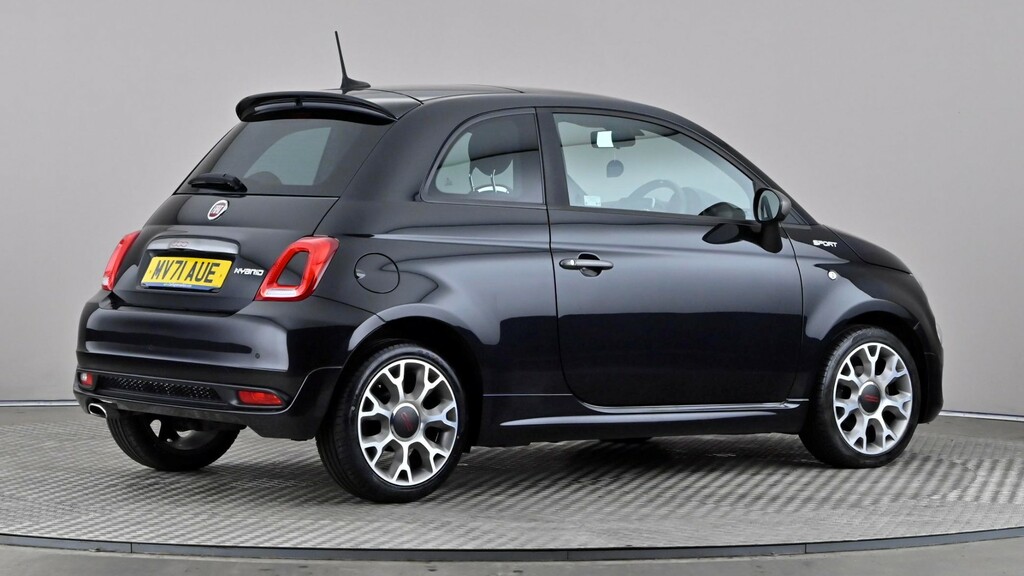 Fiat 500 1.0 Mild Hybrid Sport Black #6