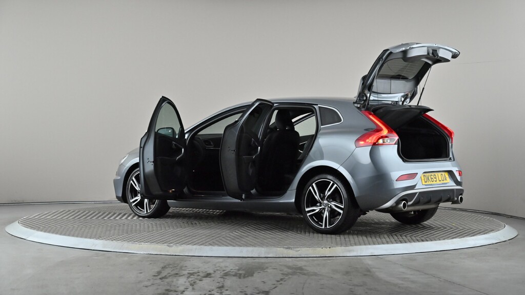 Volvo V40 R-design Nav Plus Silver #10