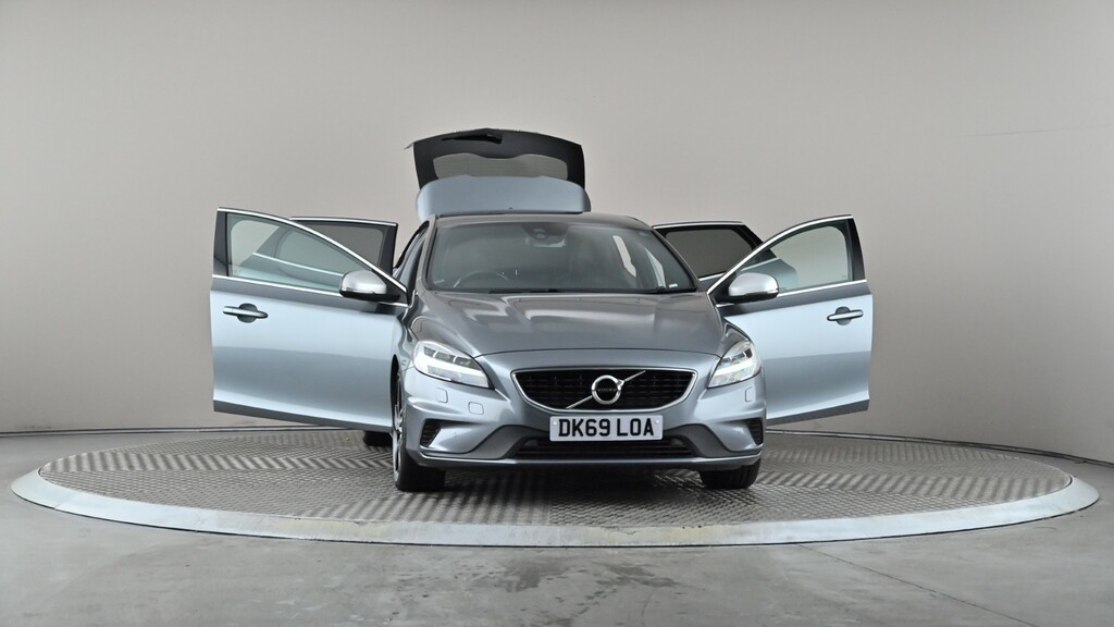 Volvo V40 R-design Nav Plus Silver #8