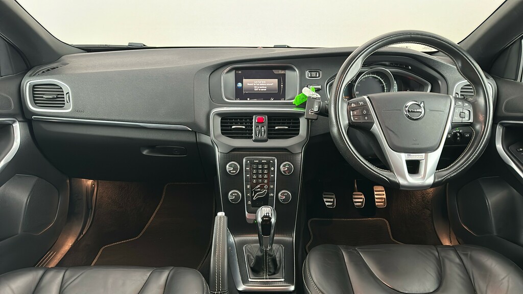Volvo V40 R-design Nav Plus Silver #13