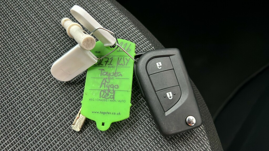 Toyota Aygo Hatchback Silver #22
