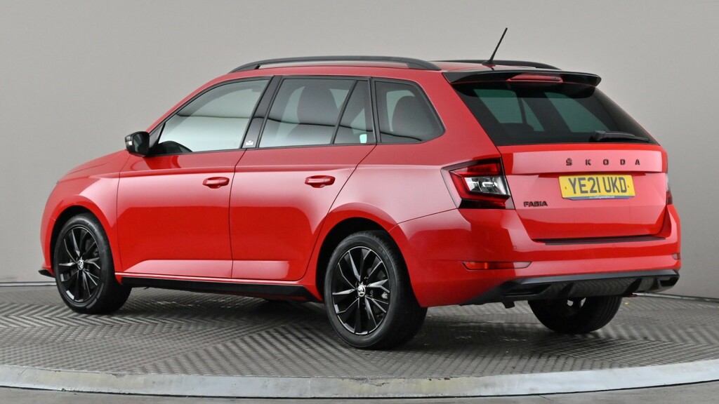 Skoda Fabia 1.0 Tsi Monte Carlo Dsg Red #4