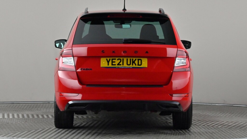Skoda Fabia 1.0 Tsi Monte Carlo Dsg Red #5