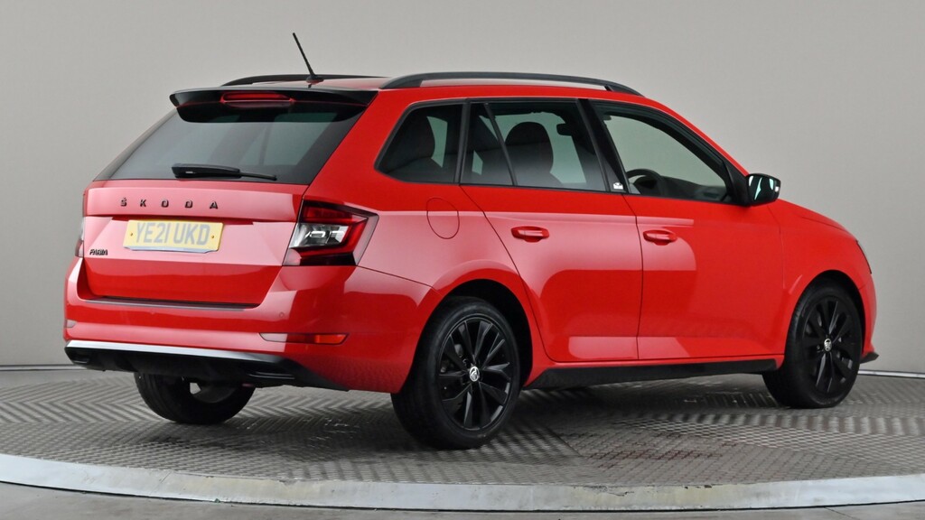 Skoda Fabia 1.0 Tsi Monte Carlo Dsg Red #6