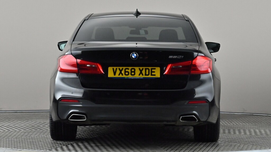 BMW 5 Series 520I M Sport Black #5