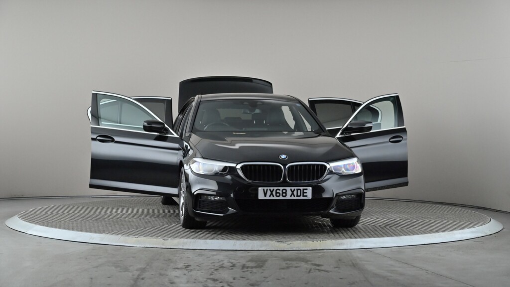BMW 5 Series Se Blue #8