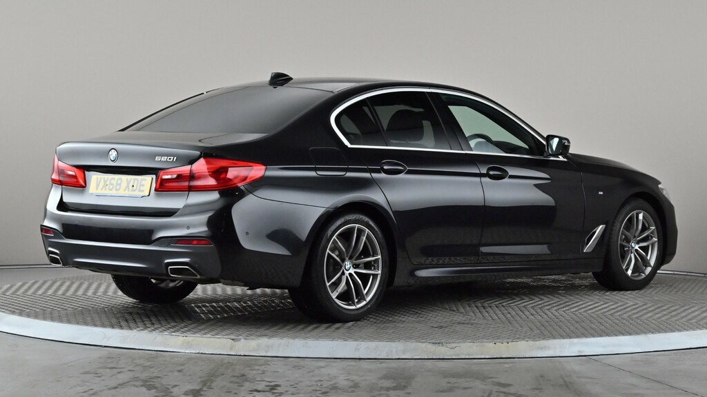 BMW 5 Series 520I M Sport Black #6