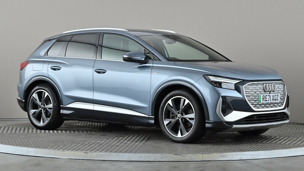 Audi Q4 E Tron Q4 E-tron Sportback 40 S Line Launch Edition Black #1