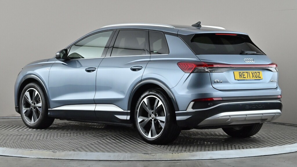 Audi Q4 E Tron Q4 E-tron Sportback 40 S Line Launch Edition Black #4
