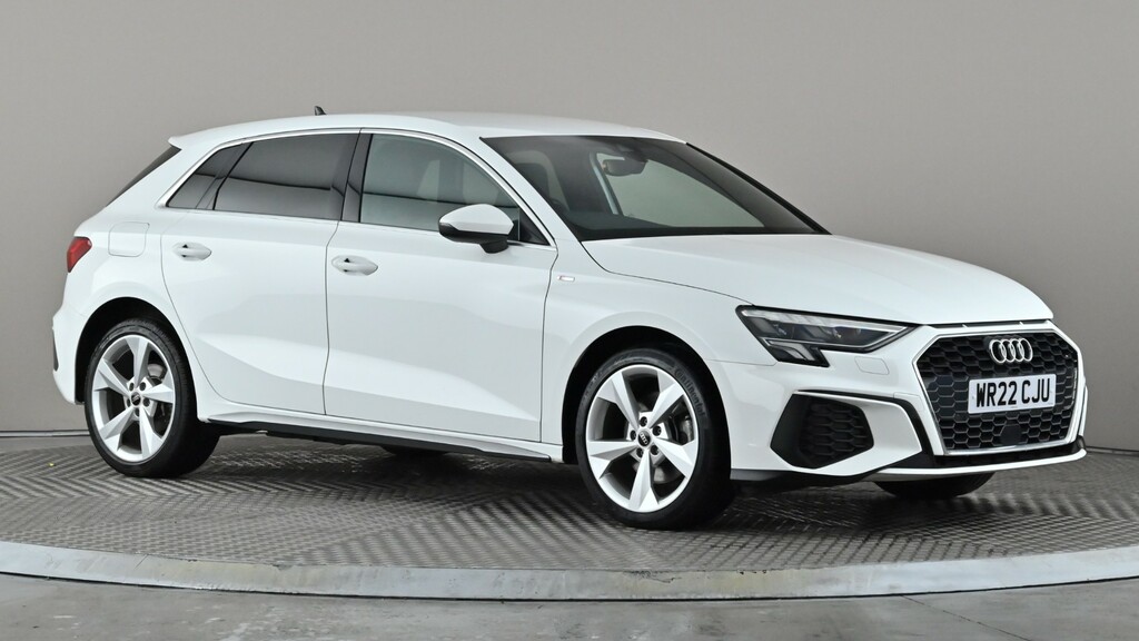 Audi A3 40 Tfsi E S Line S Tronic WR22CJU White