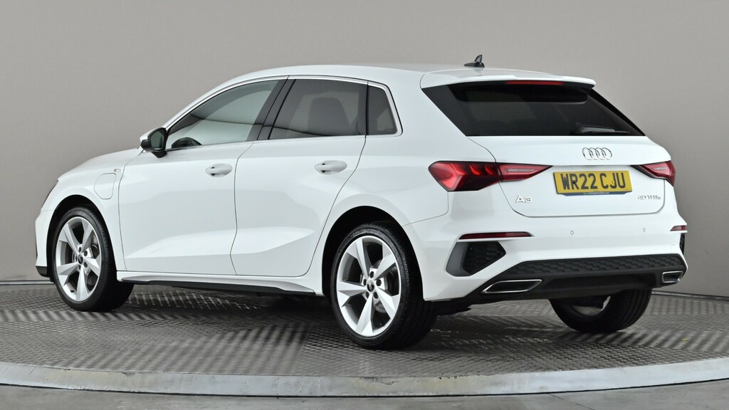 Audi A3 40 Tfsi E S Line S Tronic WR22CJU White #4