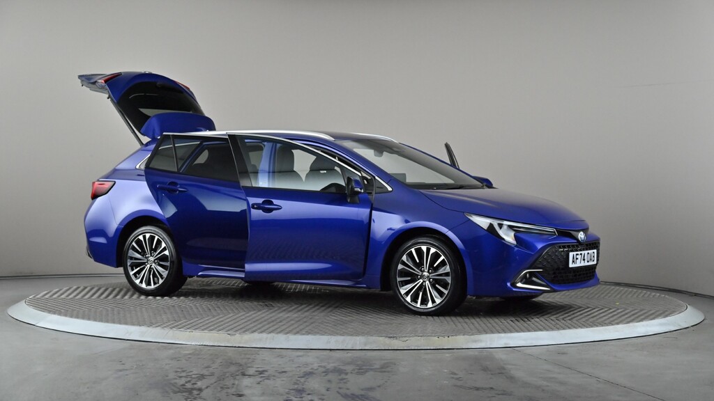 Toyota Corolla Excel Blue #7
