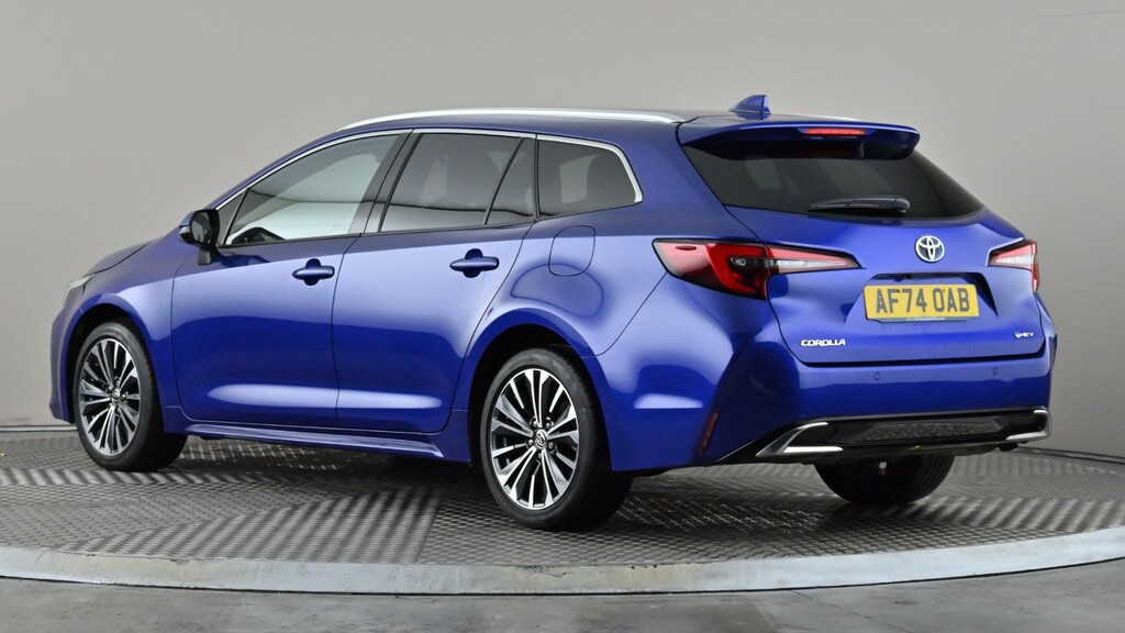 Toyota Corolla 1.8 Hybrid Design Cvt Blue #4