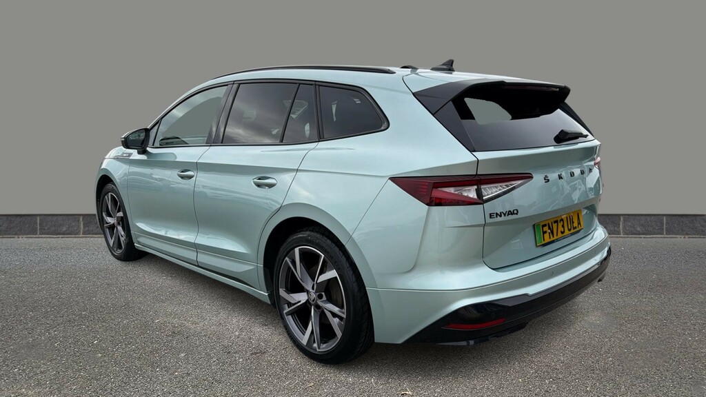 Skoda ENYAQ 195Kw 80X Sportline 82Kwh 4X4 Silver #4
