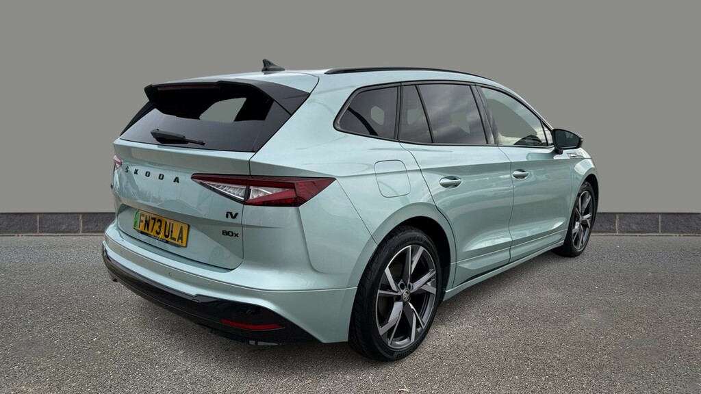 Skoda ENYAQ 195Kw 80X Sportline 82Kwh 4X4 Silver #6