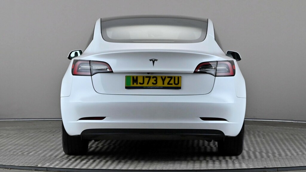 Tesla Model 3 Long Range Rwd White #5