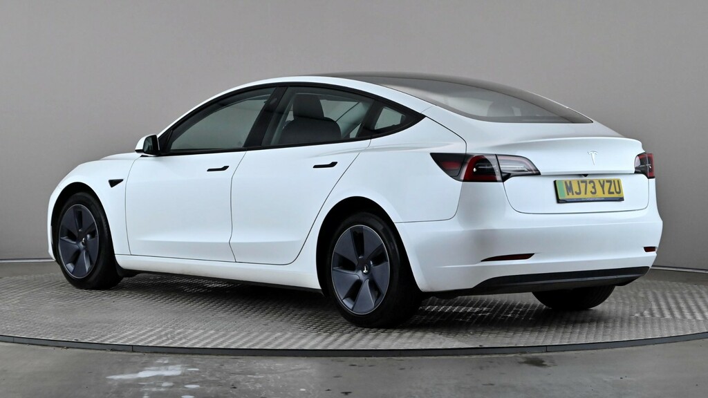 Tesla Model 3 Long Range Rwd White #4