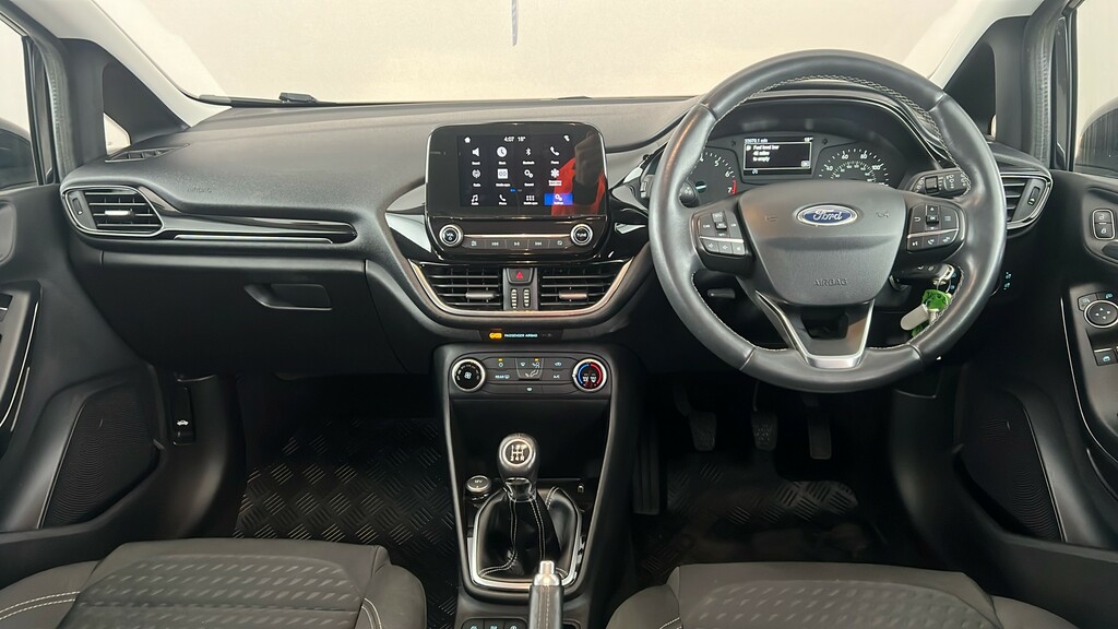 Ford Fiesta St-line White #13