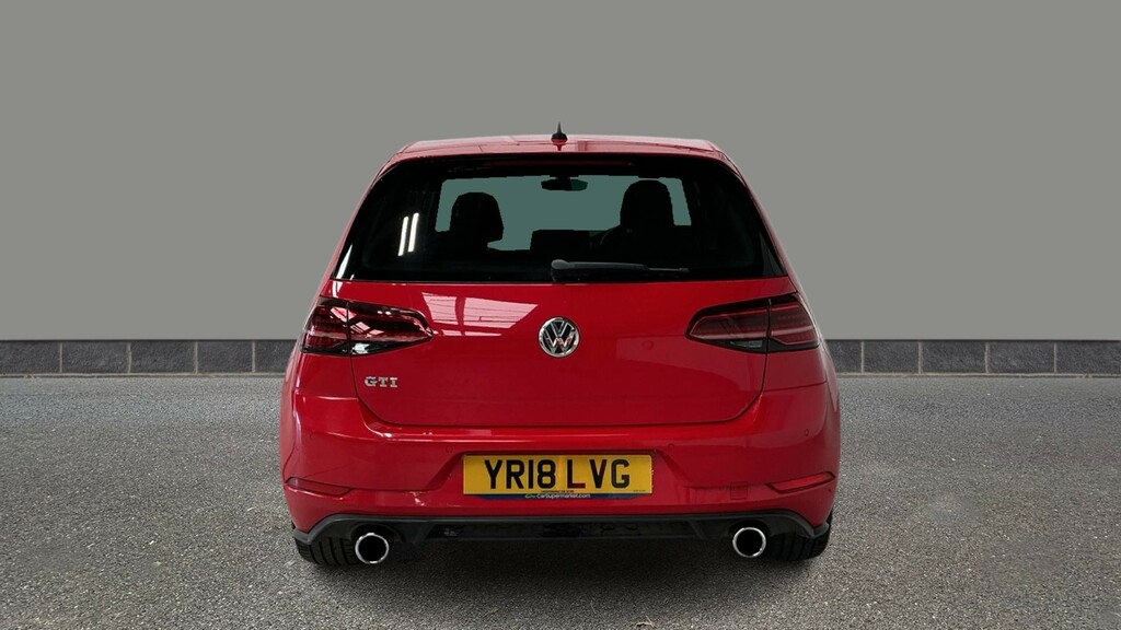 Volkswagen Golf 2.0 Tsi Gti Dsg Red #5