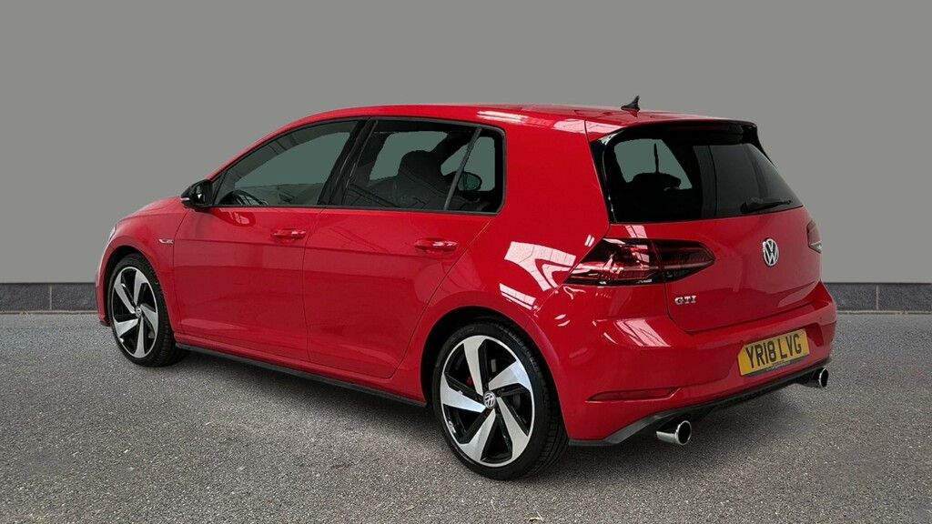 Volkswagen Golf 2.0 Tsi Gti Dsg Red #4