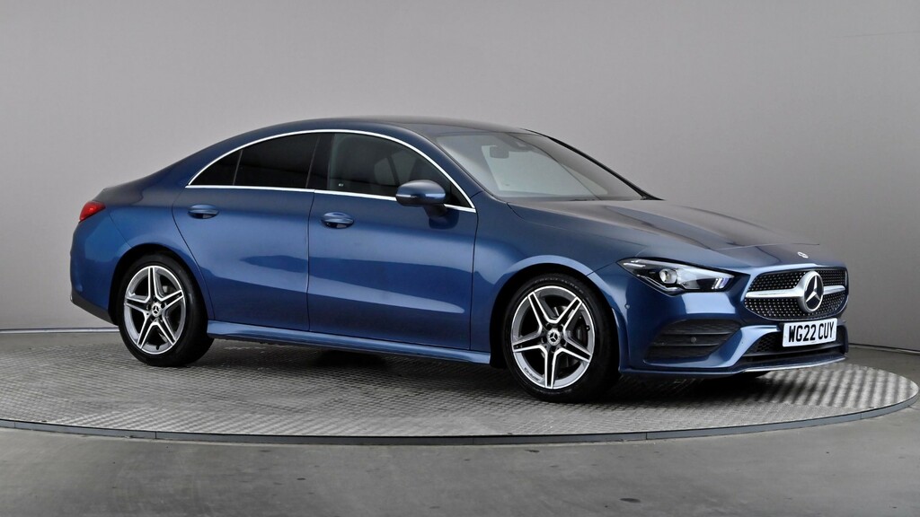 Mercedes-Benz CLA Class Cla 180 Amg Line Tip Blue