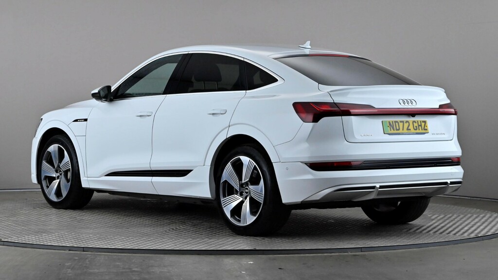 Audi E-tron 300Kw 55 Quattro 95Kwh S Line White #4