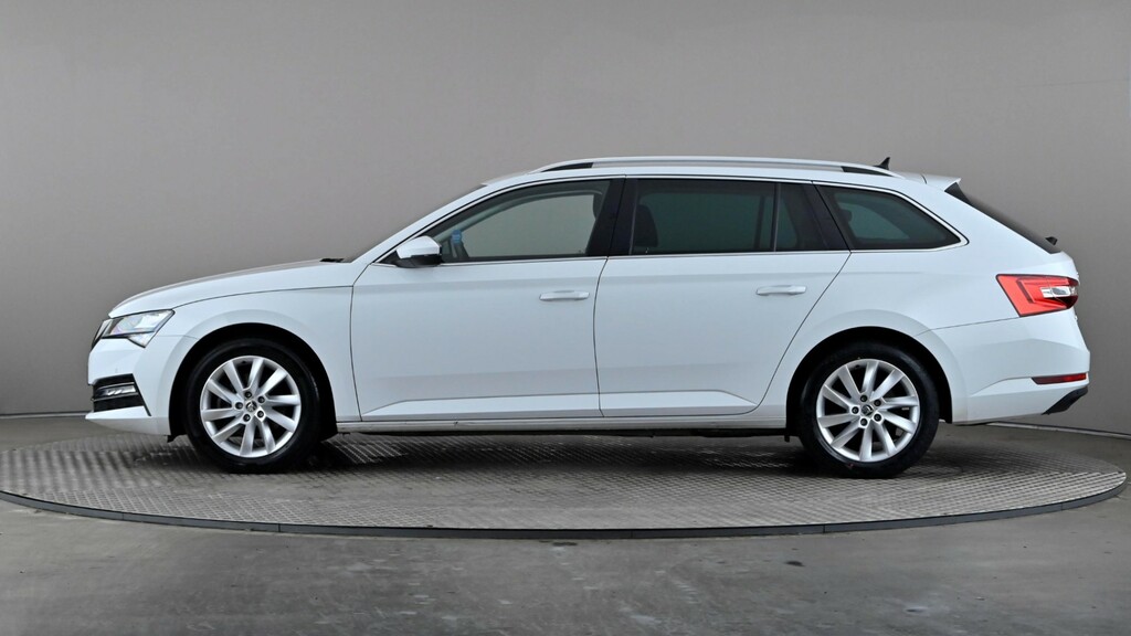 Skoda Superb 1.4 Tsi Iv Se Technology Dsg White #3