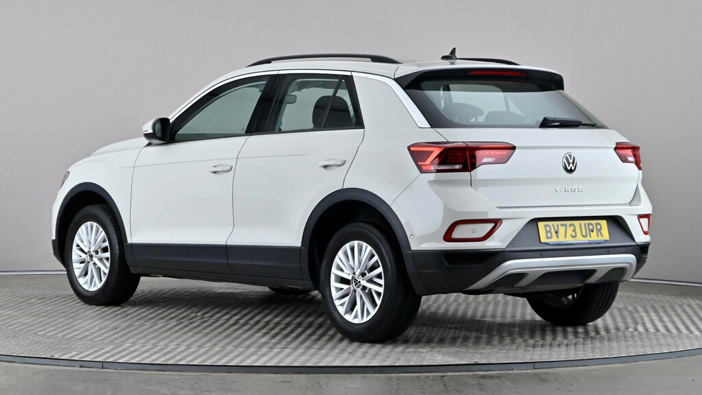 Volkswagen T-Roc 1.5 Tsi Life Dsg Grey #4