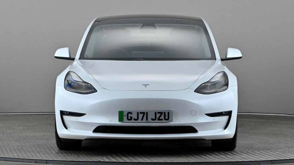 Tesla Model 3 Long Range Awd White #2