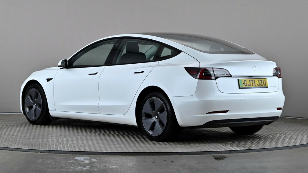 Tesla Model 3 Long Range Awd White #4