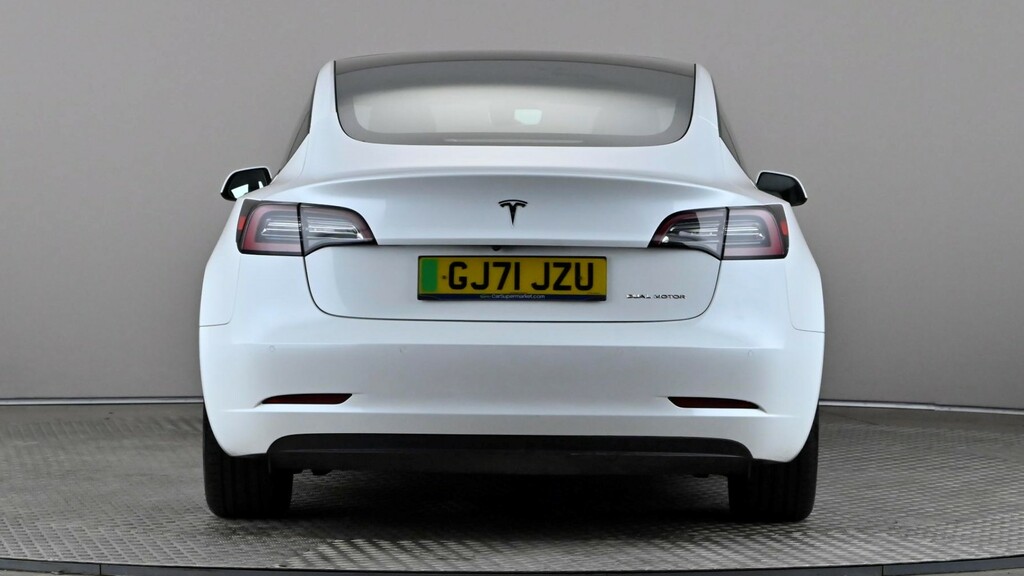 Tesla Model 3 Long Range Awd White #5