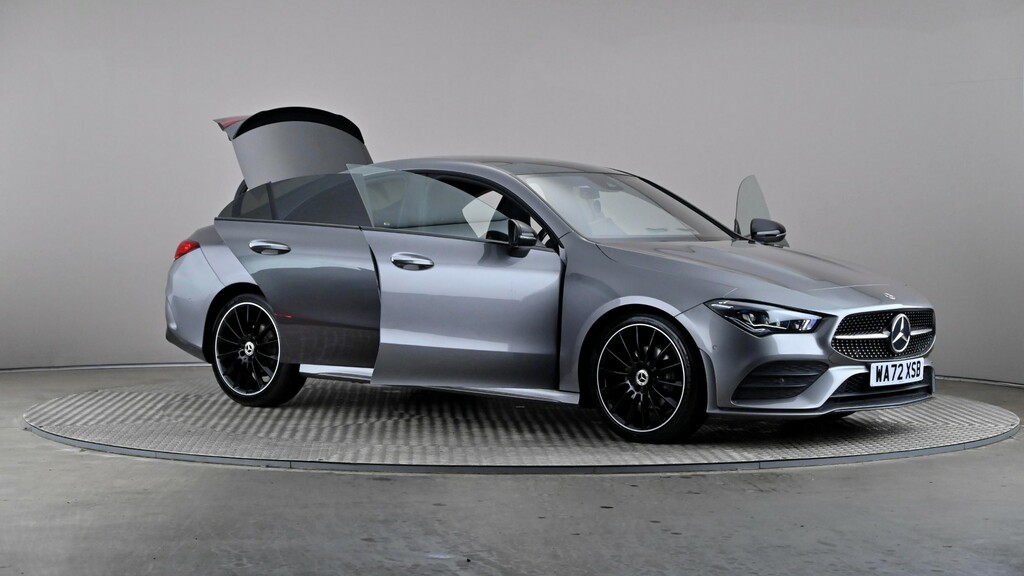 Mercedes-Benz CLA Class Saloon Red #7