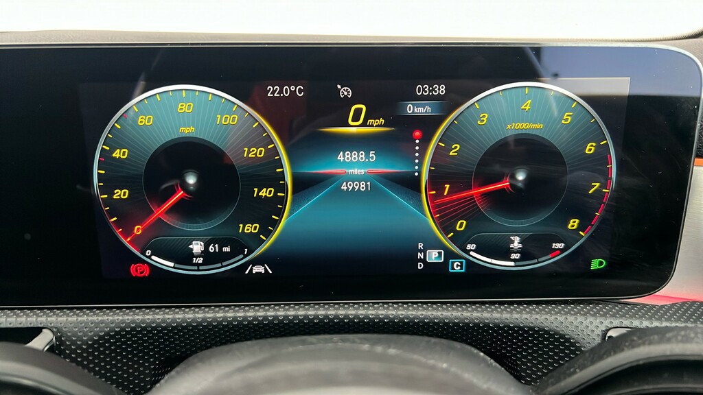 Mercedes-Benz CLA Class Saloon Red #15