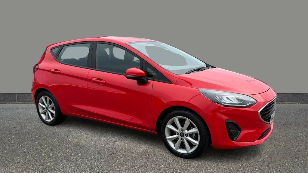 Ford Fiesta 1.0 Ecoboost Hybrid Mhev 125 Trend Red
