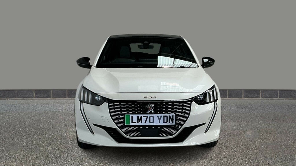 Peugeot e-208 100Kw Gt 50Kwh White #2