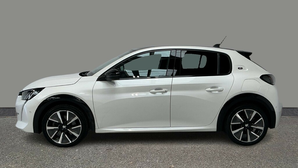 Peugeot e-208 100Kw Gt 50Kwh White #3