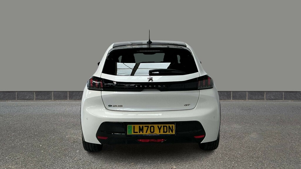 Peugeot e-208 100Kw Gt 50Kwh White #5