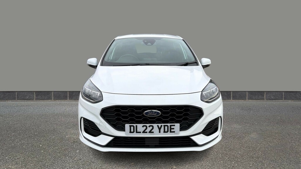 Ford Fiesta 1.0 Ecoboost Hybrid Mhev 125 St-line White #2