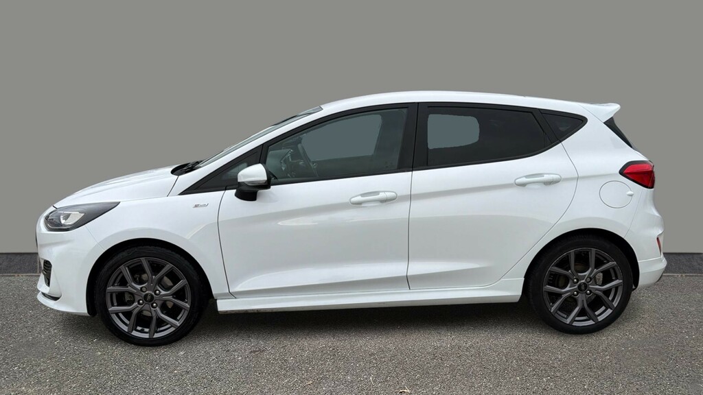 Ford Fiesta 1.0 Ecoboost Hybrid Mhev 125 St-line White #3