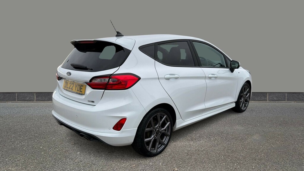 Ford Fiesta 1.0 Ecoboost Hybrid Mhev 125 St-line White #6